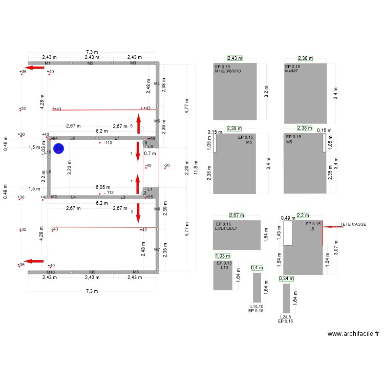 NOYER3. Plan de 0 pièce et 0 m2