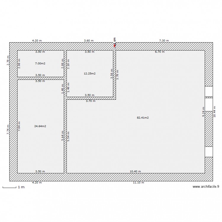 hangar 4. Plan de 0 pièce et 0 m2