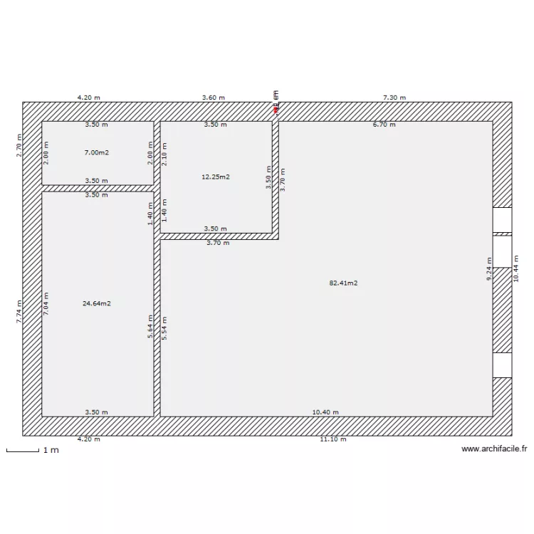 hangar 4. Plan de 