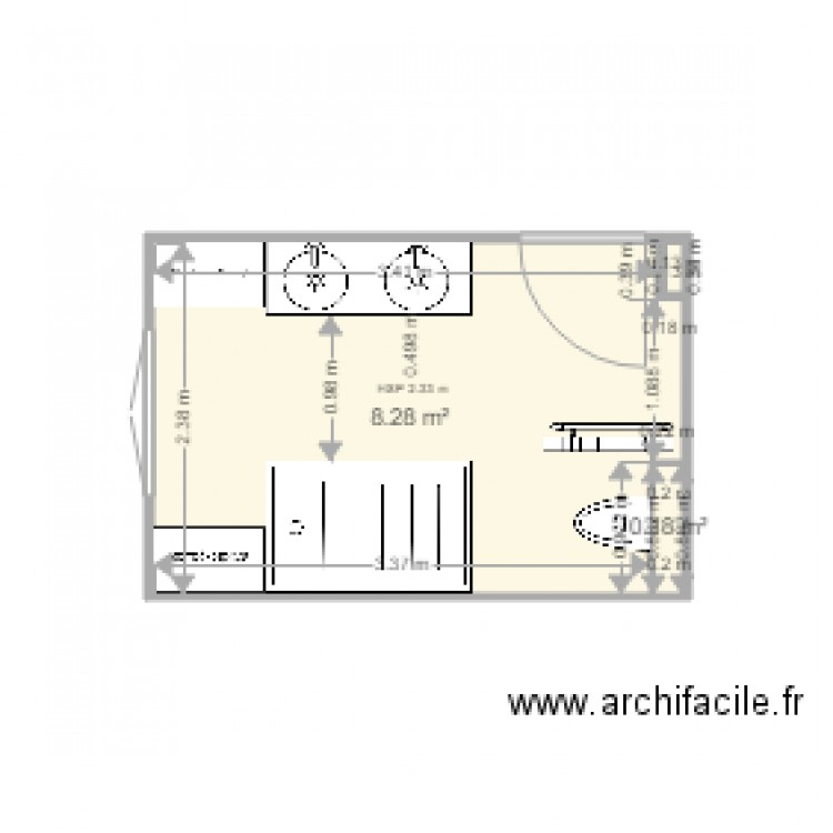 Armani 1er projet. Plan de 0 pièce et 0 m2