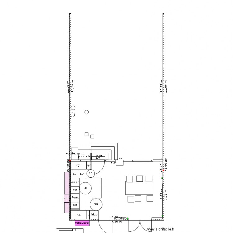 CUISINEau 1er SEPT. Plan de 0 pièce et 0 m2