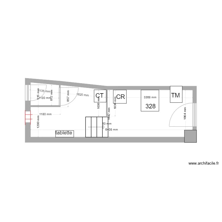 PLAN DE MASSE SIX FOUR BOUCHON. Plan de 
