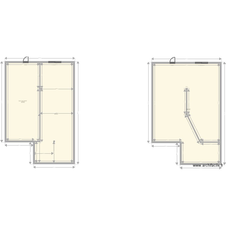 PLAS SS BUREAU. Plan de 0 pièce et 0 m2