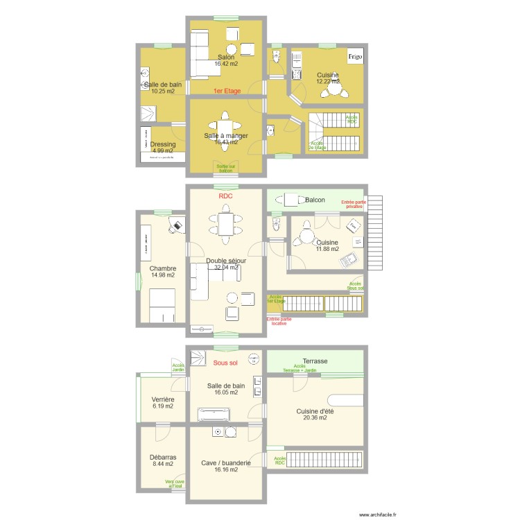 WERNER. Plan de 0 pièce et 0 m2