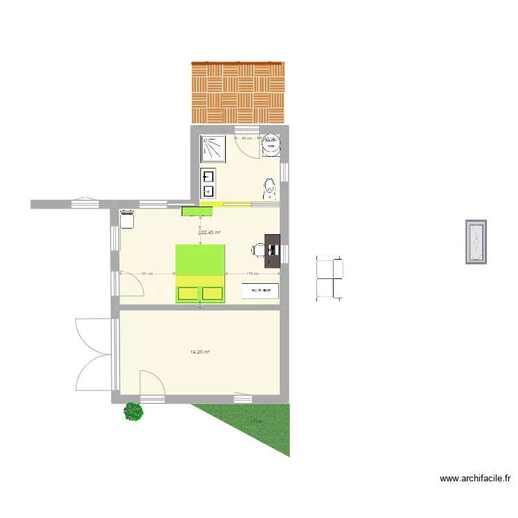 Sauzon Cbre + Garage 7.11.2022. Plan de 