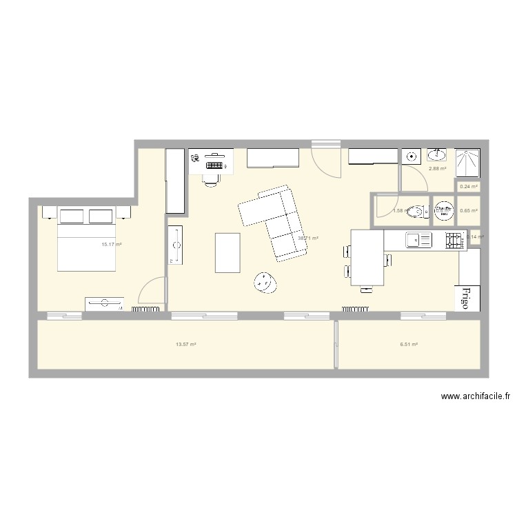 appartement 4. Plan de 0 pièce et 0 m2