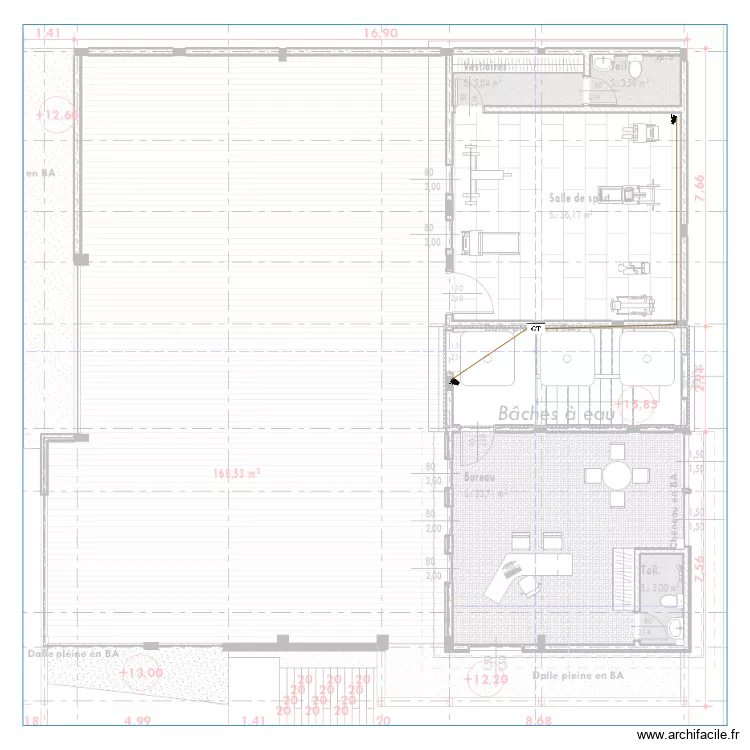 Vid&eacute;o surveillance Toiture Terrasse  bonadiwoto. Plan de 0 pièce et 0 m2