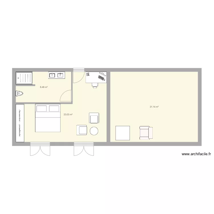 Rainer étage. Plan de Rainer étage. Plan de