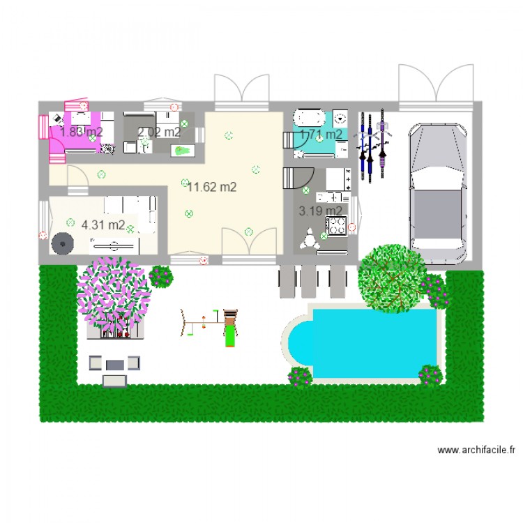 le plan pour mes sims 4. Plan de 0 pièce et 0 m2