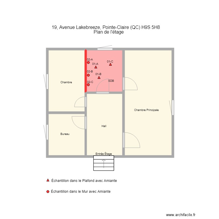 19 pointe claire. Plan de 0 pièce et 0 m2