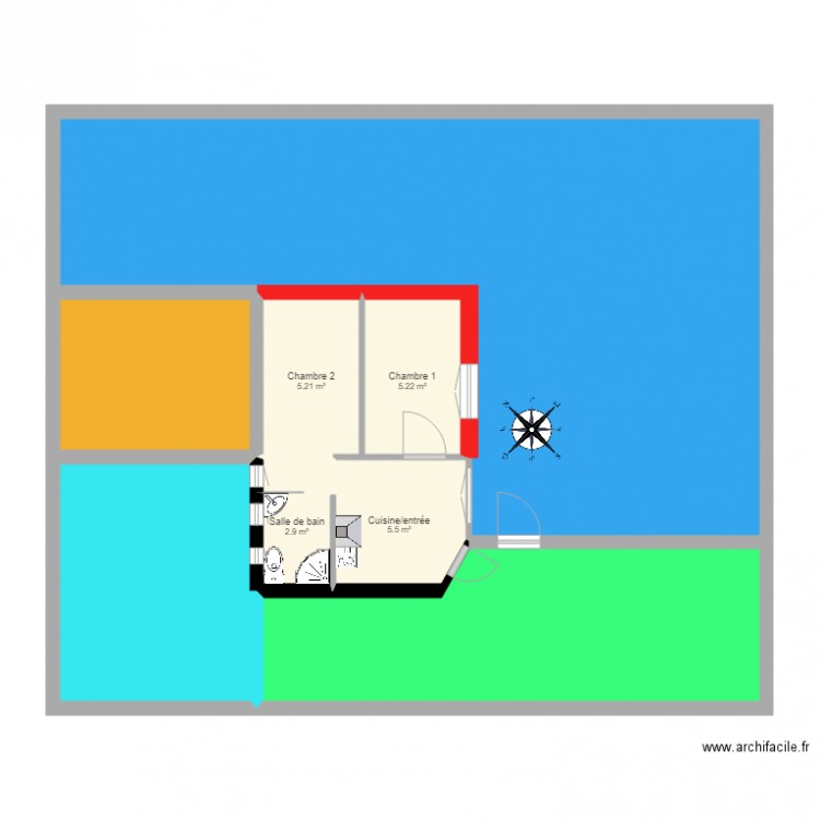 4 davy 75017 paris. Plan de 0 pièce et 0 m2