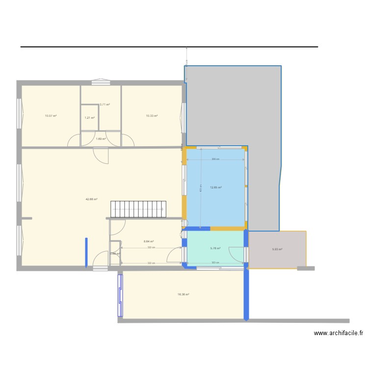 DMextenveranterra. Plan de 0 pièce et 0 m2