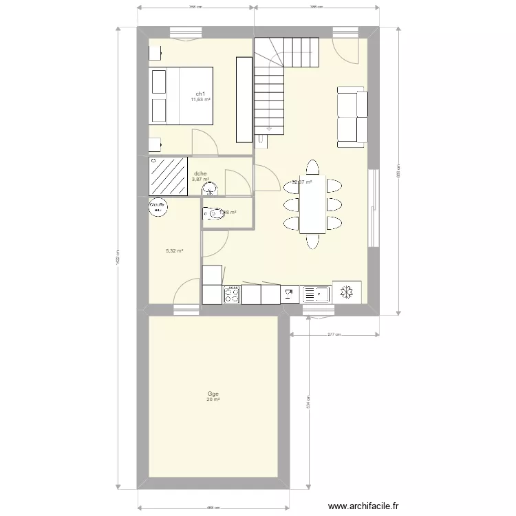 Ma maison 6. Plan de 