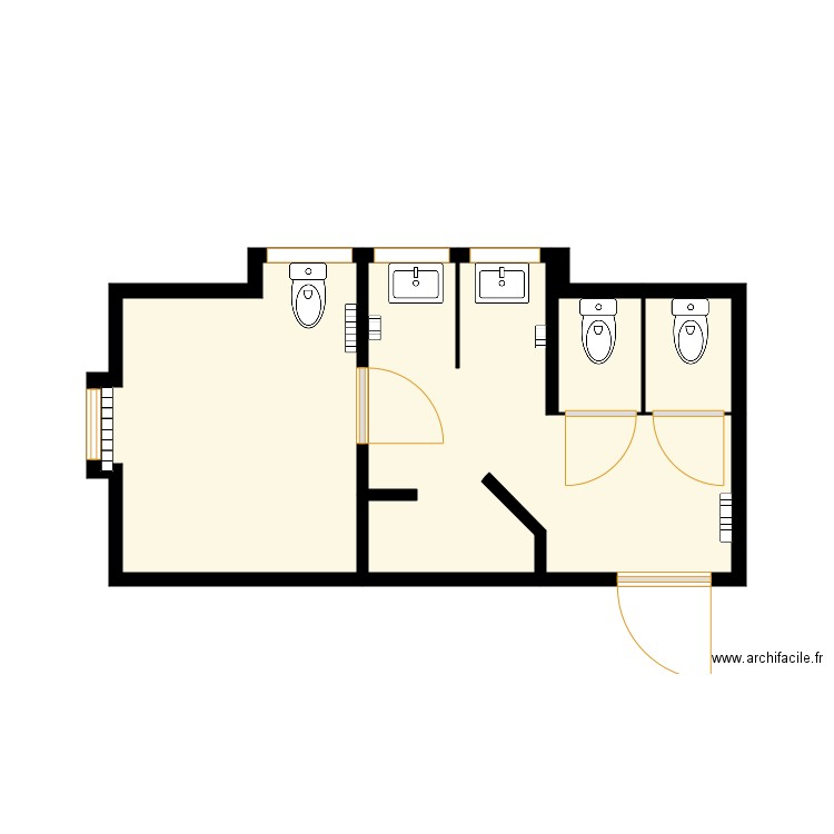 SDB TE . Plan de 0 pièce et 0 m2