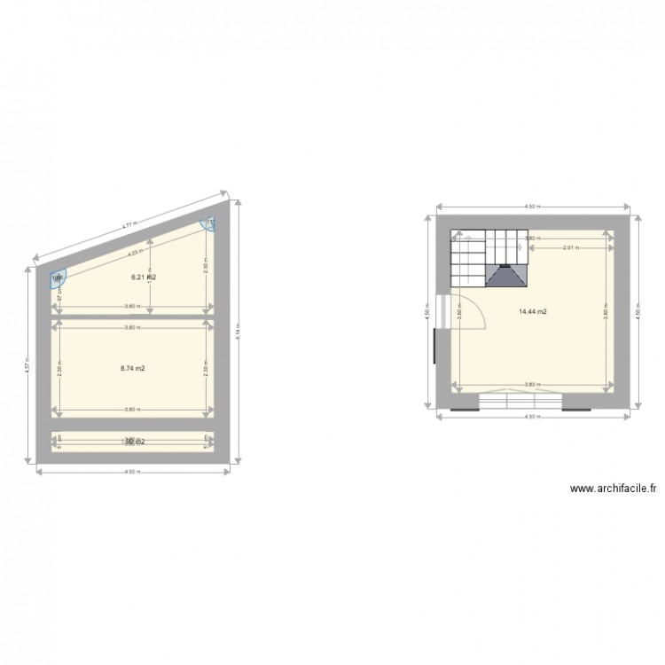 pailler coin versant ouest. Plan de 0 pièce et 0 m2