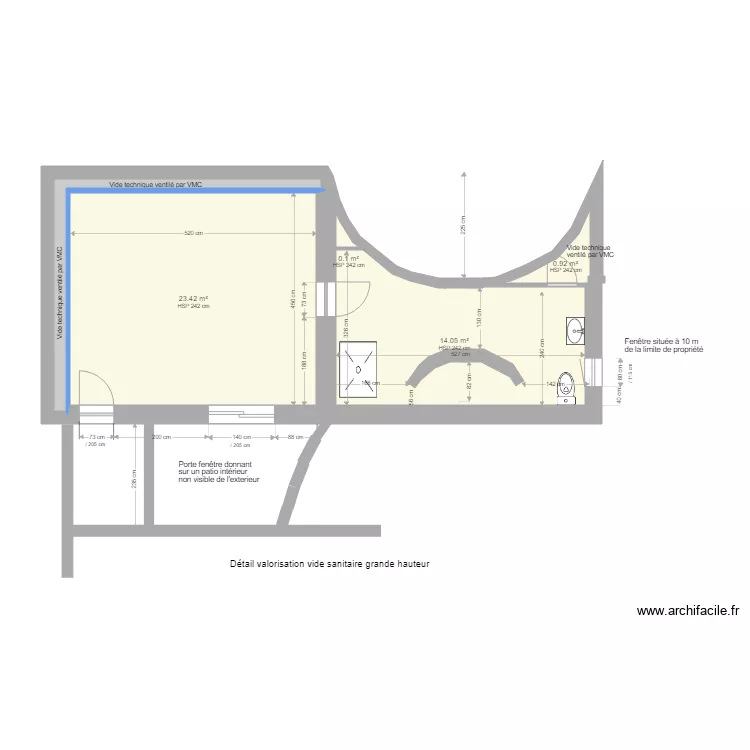 Espace &agrave; am&eacute;nager modifi&eacute; 4. Plan de 