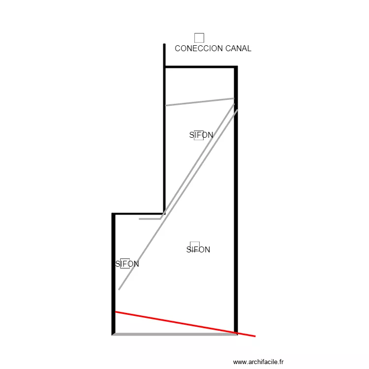 TERASSE CUISINE. Plan de TERASSE CUISINE. Plan de
