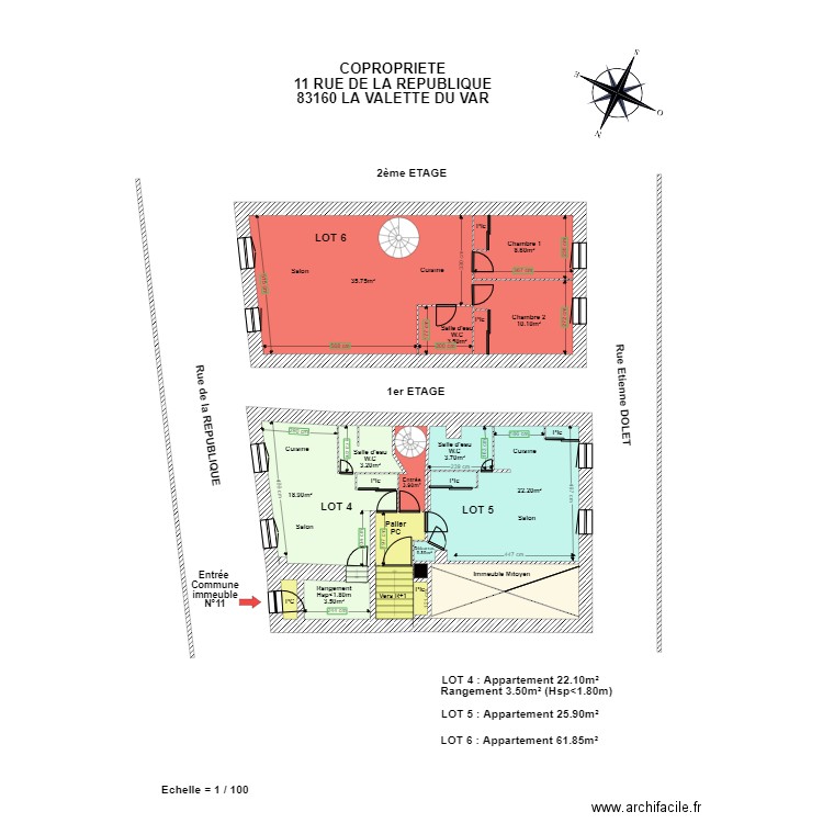 TISMAN. Plan de 0 pièce et 0 m2