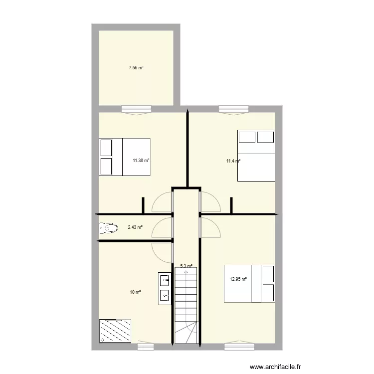 Bestanco &eacute;tage. Plan de 