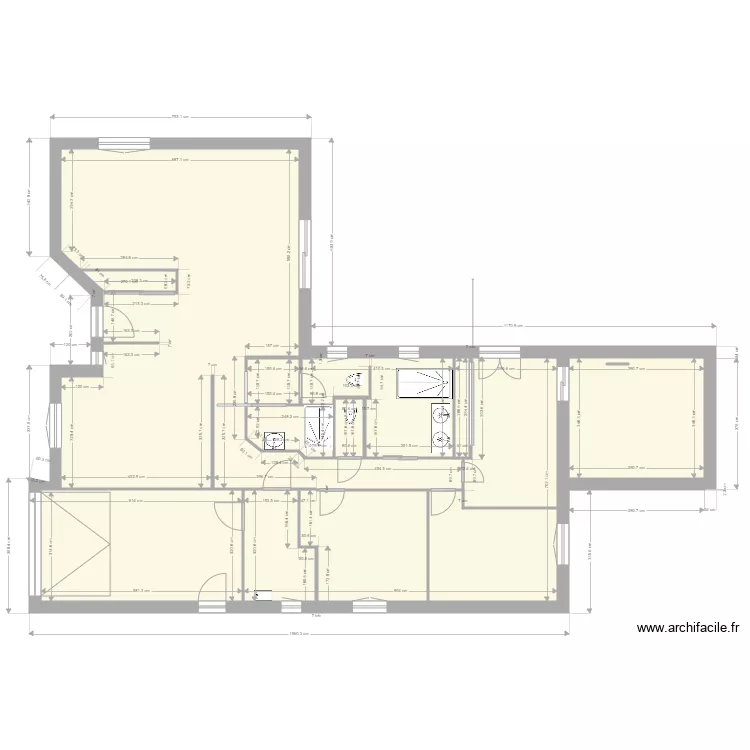 maison1. Plan de 