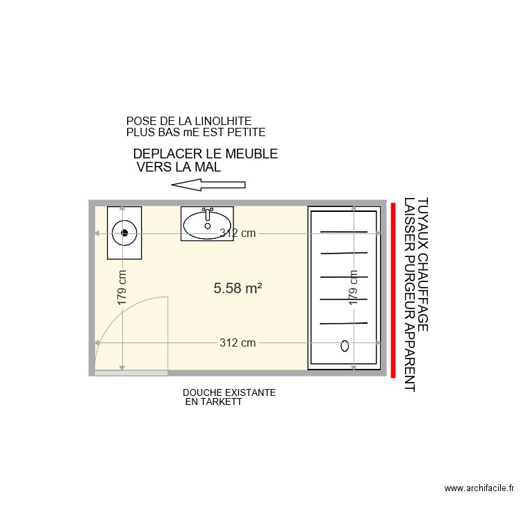 BRUGNIERE JEANNE . Plan de 0 pièce et 0 m2