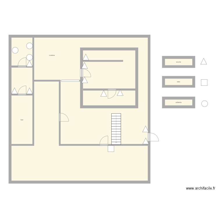 bistrot de la presse. Plan de 0 pièce et 0 m2