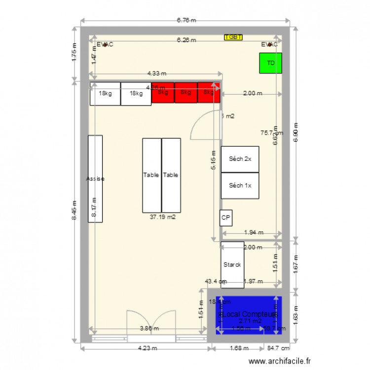 Louveigne projet2. Plan de 0 pièce et 0 m2