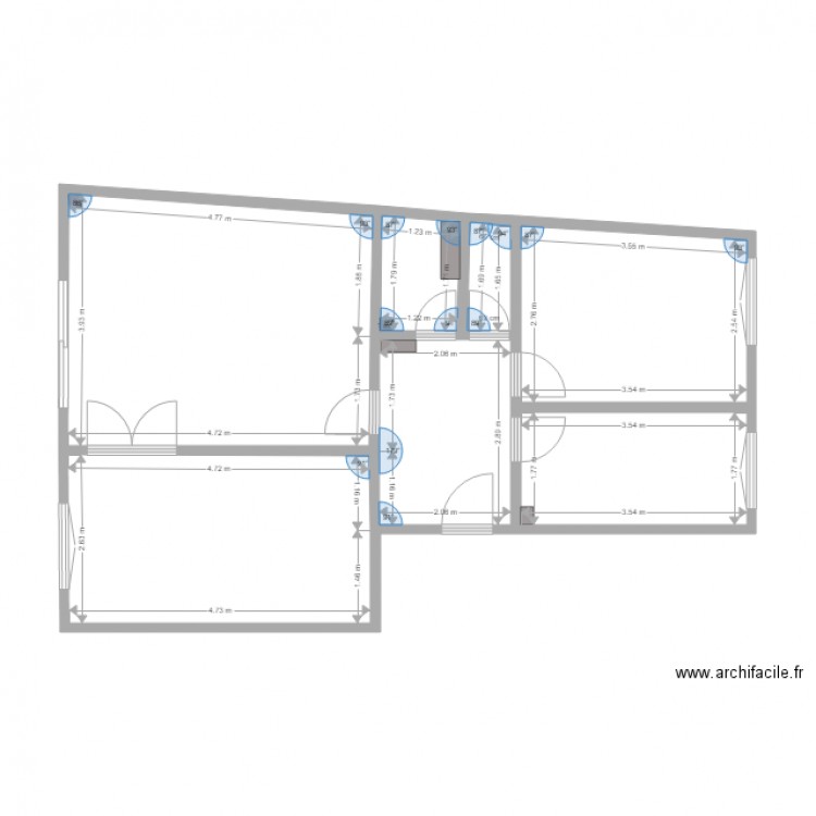 Desgranges. Plan de 0 pièce et 0 m2