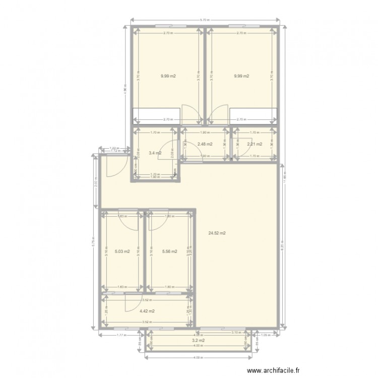 Baladre 58. Plan de 0 pièce et 0 m2