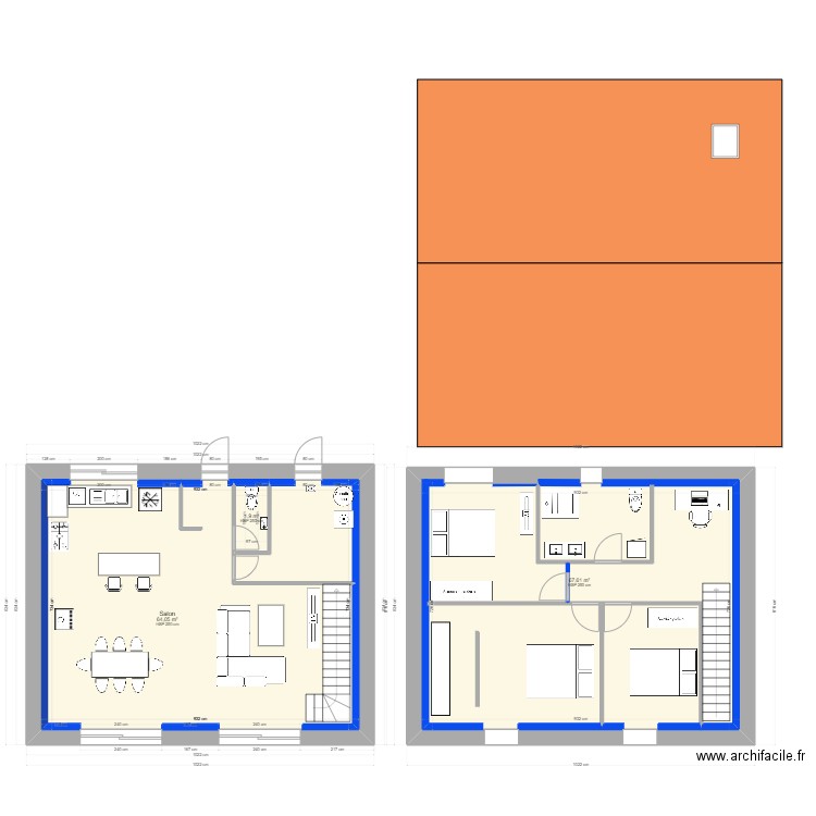verion 1. Plan de 0 pièce et 0 m2
