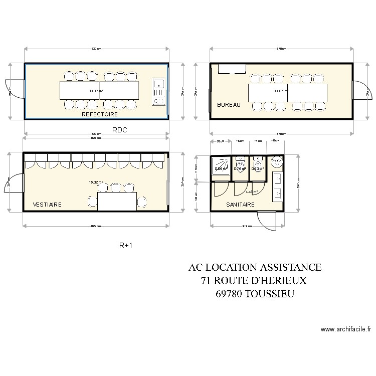 CDC Chantier Les Tuileries  GENAS. Plan de 0 pièce et 0 m2