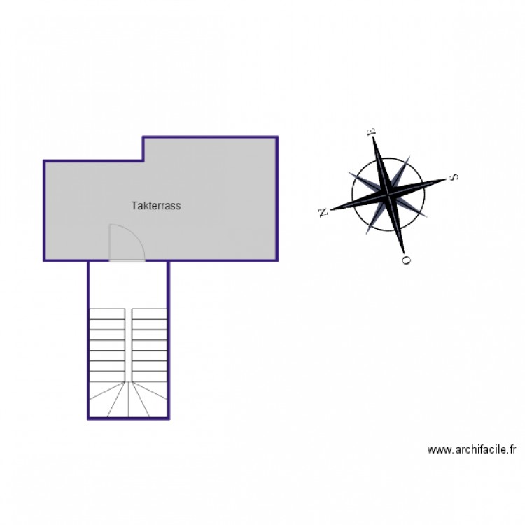 SHA 970 takterrass. Plan de 0 pièce et 0 m2