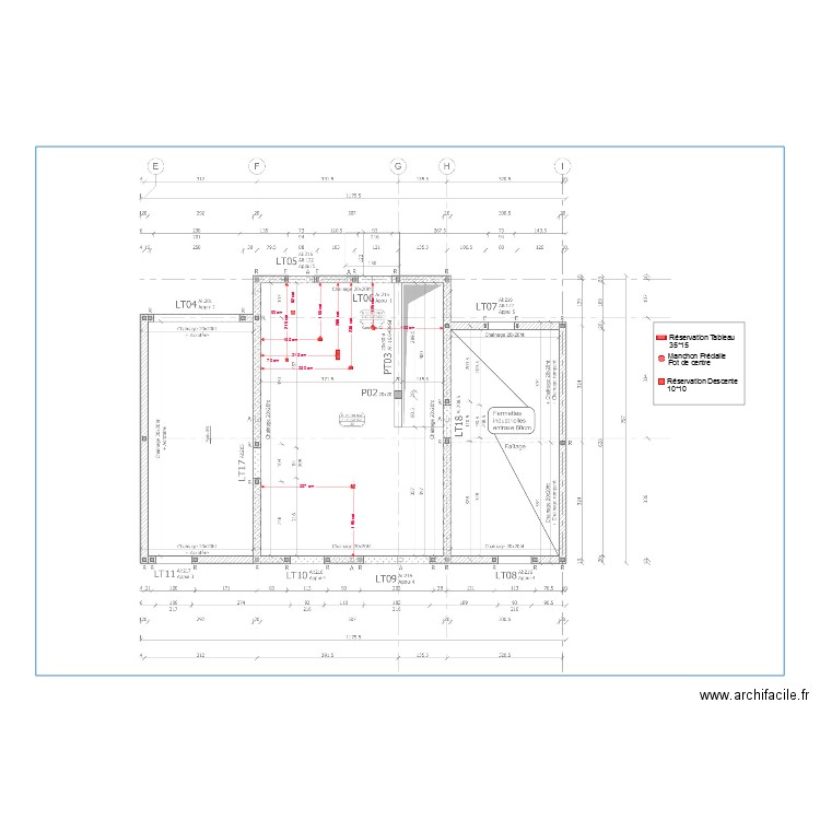 plan reservation ilot A m 6. Plan de 0 pièce et 0 m2