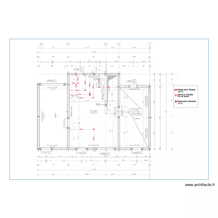 plan reservation ilot A m 6. Plan de 