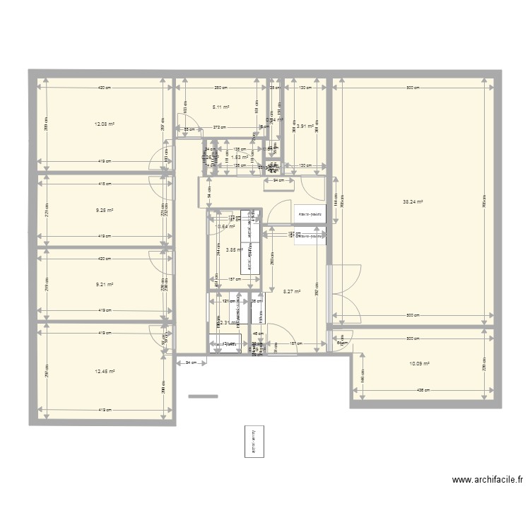 république 1. Plan de 0 pièce et 0 m2