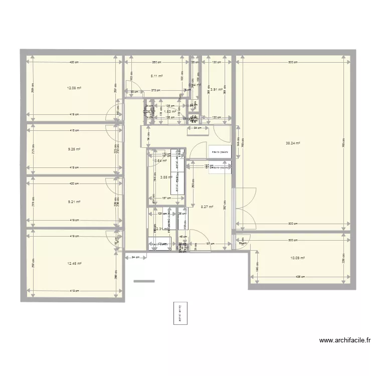 r&eacute;publique 1. Plan de 