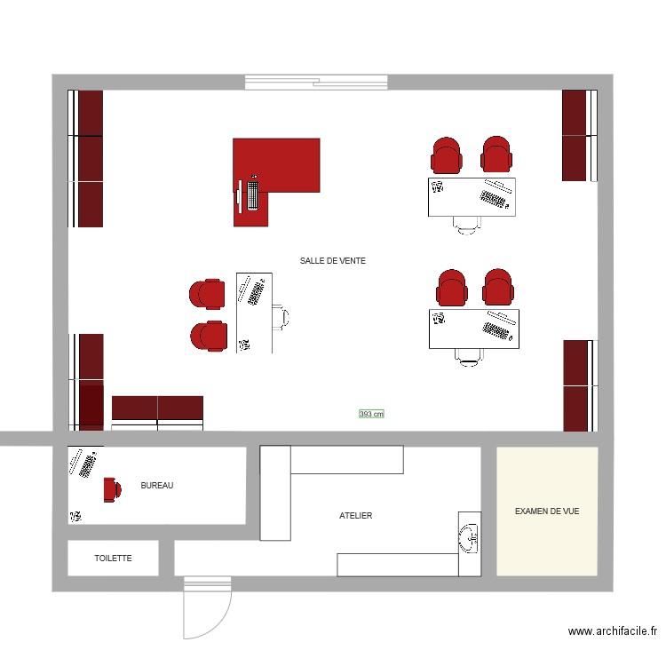 magsin vision plus. Plan de 0 pièce et 0 m2