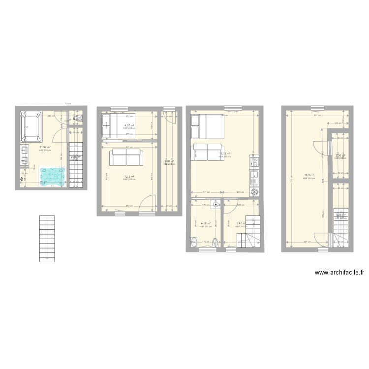 Projet Immo Maison NIORT. Plan de 0 pièce et 0 m2