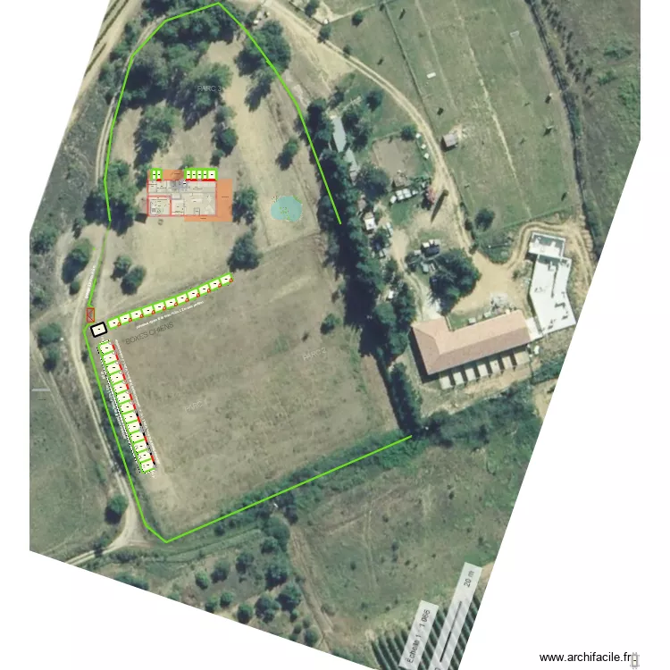 dernier plan. Plan de 