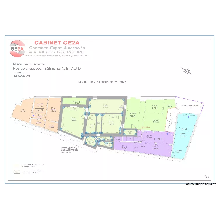 CAMPO BAS DE VILLA. Plan de CAMPO BAS DE VILLA. Plan de