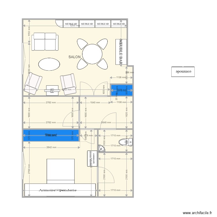 hesperide 2 pièces. Plan de 0 pièce et 0 m2