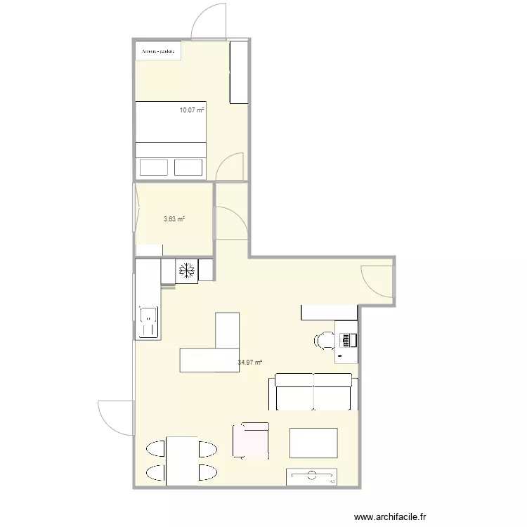 Appart pierre. Plan de Appart pierre. Plan de