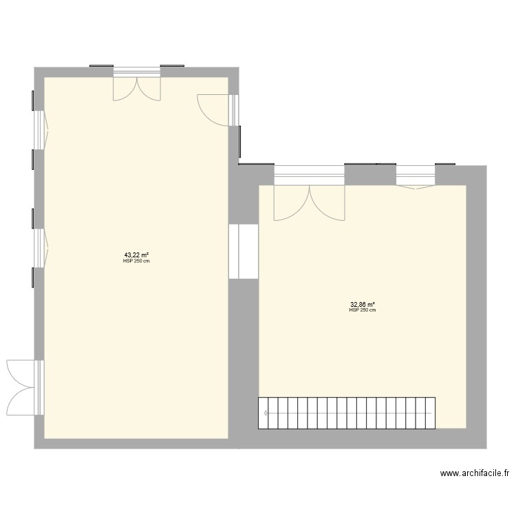 rdc comte. Plan de 0 pièce et 0 m2