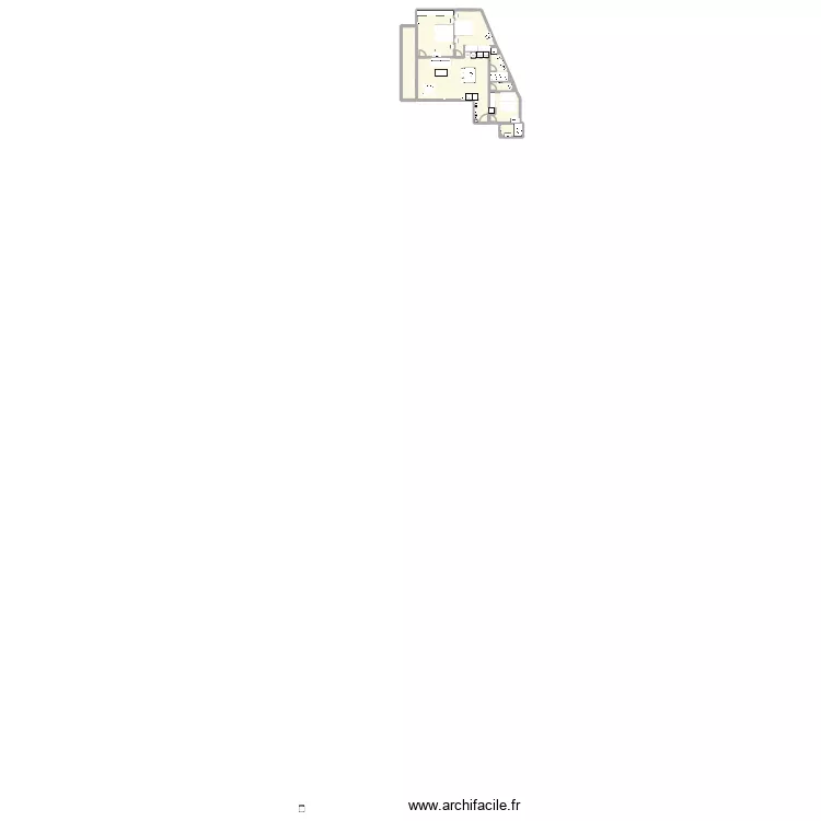 cap d\'ail russe 2. Plan de 12  et 105 m²