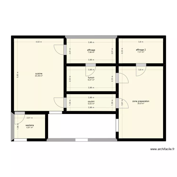 bottarga. Plan de 7 Pièces et 78 m² bottarga. Plan de 7 Pièces et 78 m²