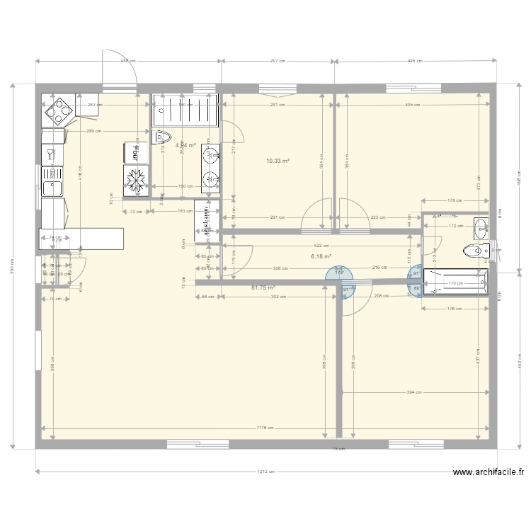 le TEICH projet4. Plan de 0 pièce et 0 m2