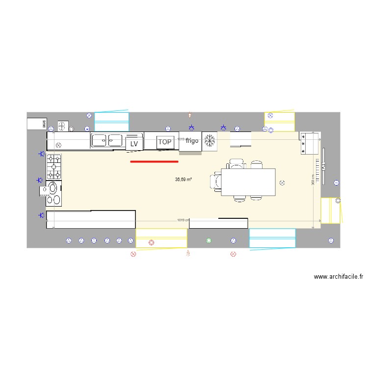 CUISINE FINAL. Plan de 0 pièce et 0 m2