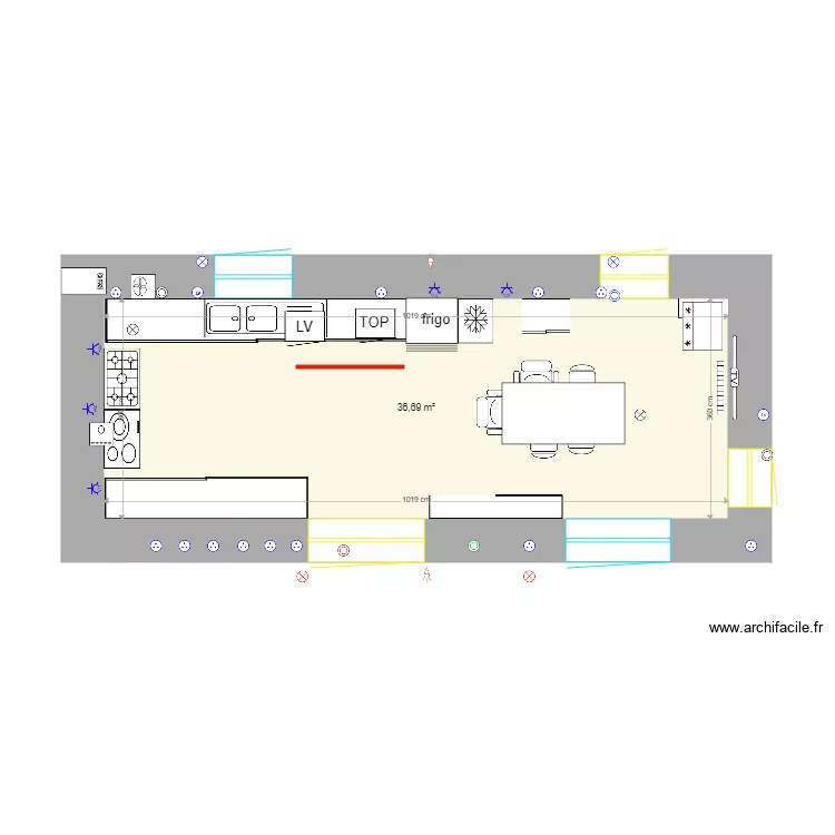 CUISINE FINAL. Plan de 