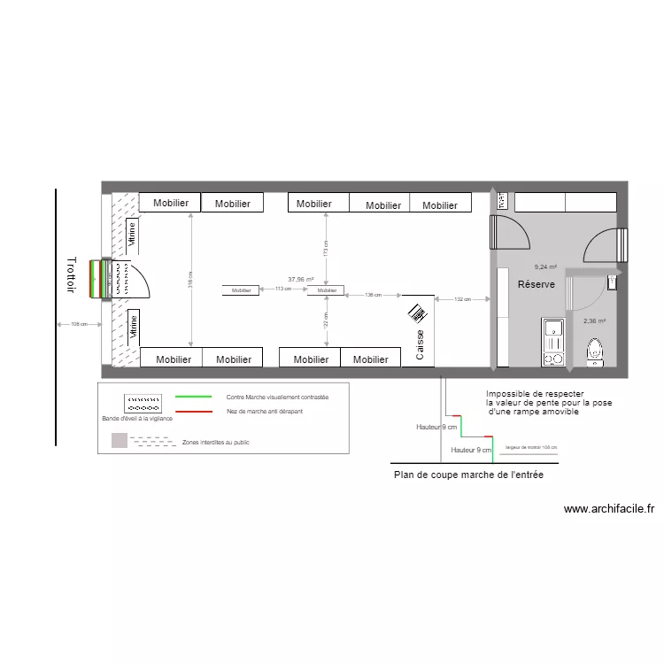 Boutique CCI. Plan de Boutique CCI. Plan de
