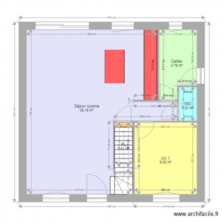 BAISE DUMONT. Plan de 0 pièce et 0 m2